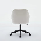 Chaise de bureau en velours