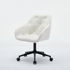 Chaise de bureau en velours