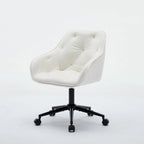Chaise de bureau en velours
