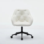 Chaise de bureau en velours