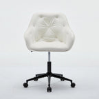 Chaise de bureau en velours