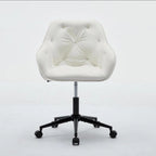 Chaise de bureau en velours