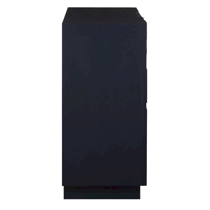 Meuble bas 2 portes bleu brillant - 34 H X 30 L X 16.125 P