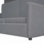 Lit mural escamotable Queen Size avec coussin