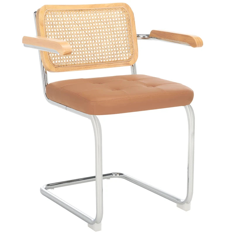 Chaise de salle à manger avec accoudoirs de 48 cm [LOT de 2] - 66x56x86 cm